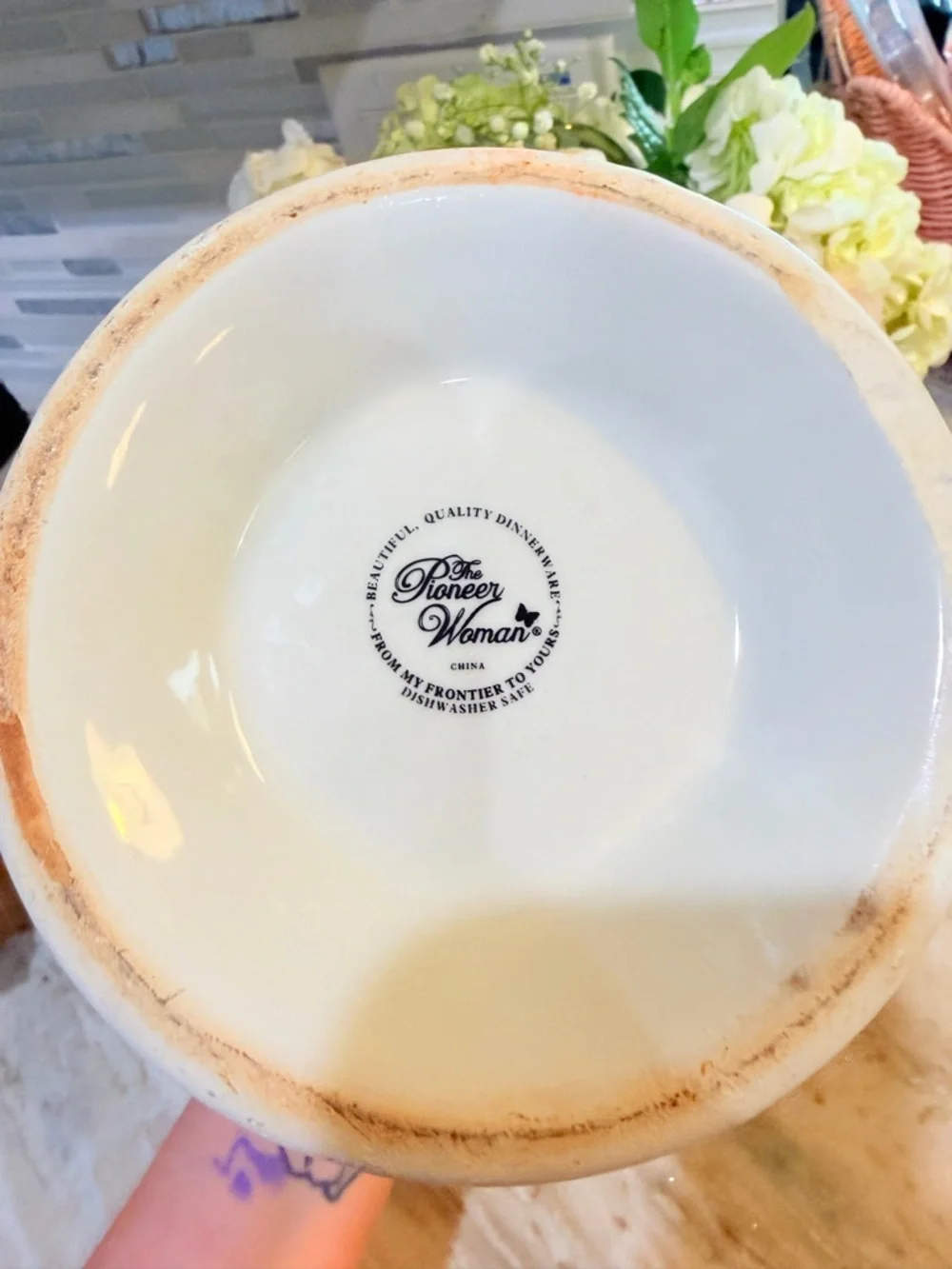 Pioneer Woman  Flea Market 2 Quart Pitcher Floral Design